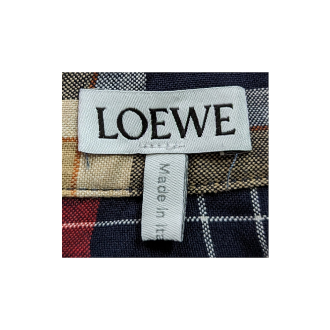 Loewe Patchwork Checkered Shirt