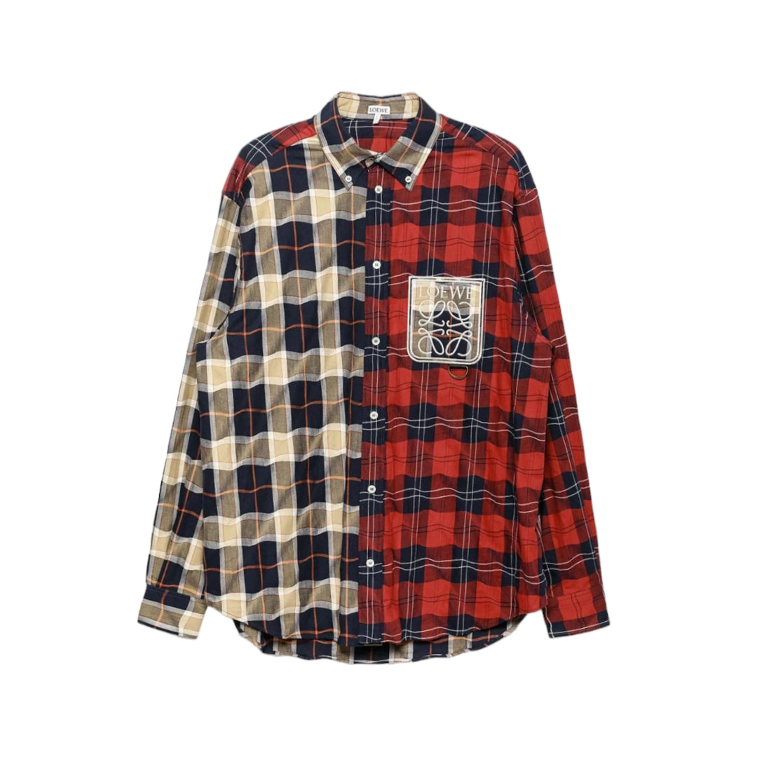 Loewe Patchwork Checkered Shirt