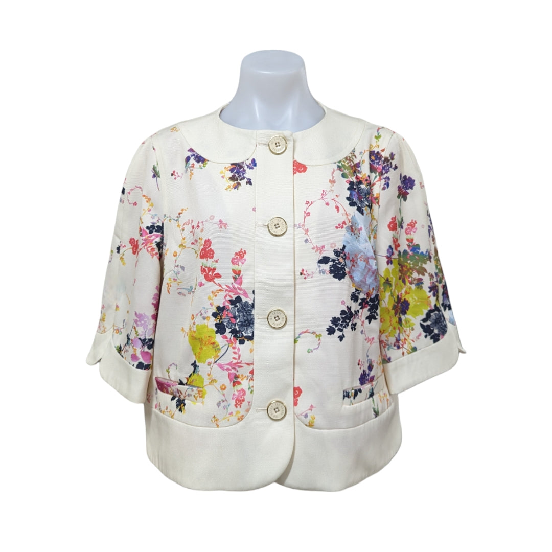 Ted Baker Zohe Summer Bloom Print Jacket