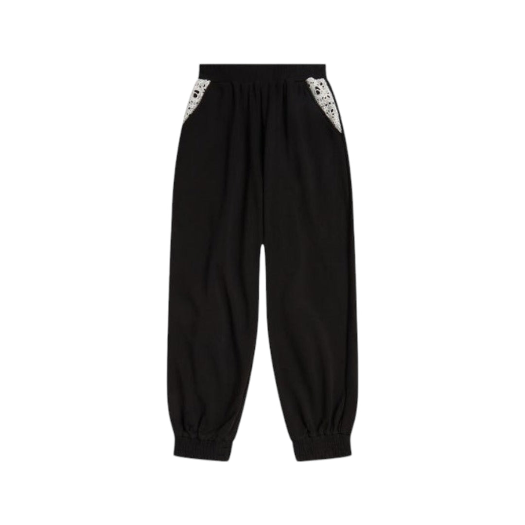 BAPY Lace-Patched Sweatpants