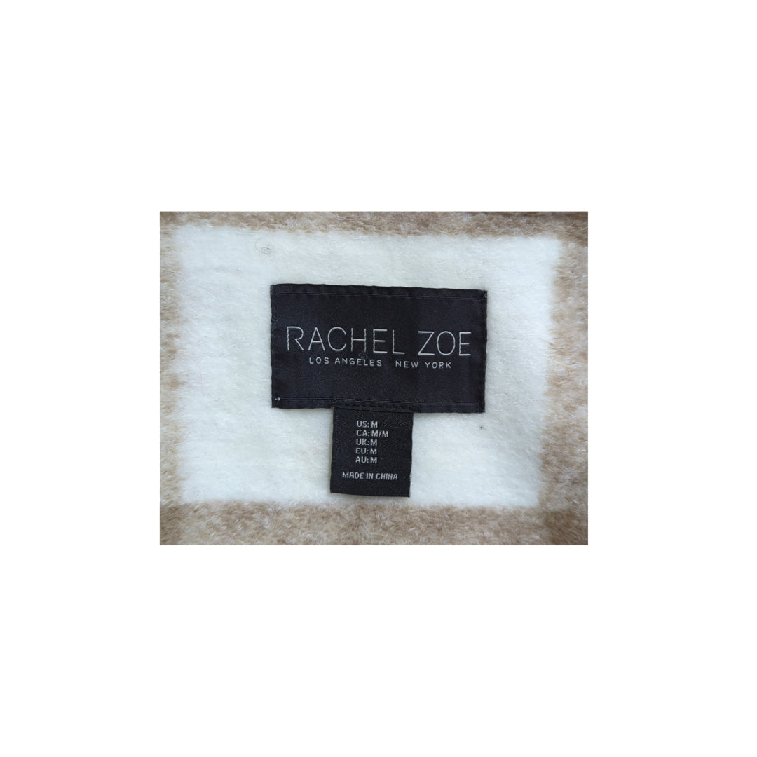 Rachel Zoe Fleece Plaid Coat