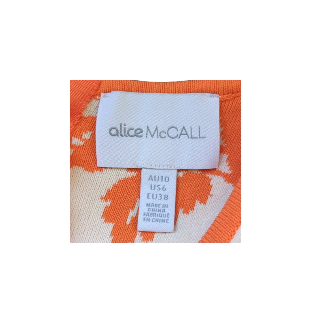 alice mccall sittin pretty midi dress Alice McCall Sittin Pretty Midi Dress Orange Size 8