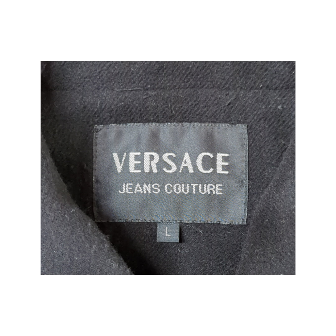 Versace Zipper Jacket in Black