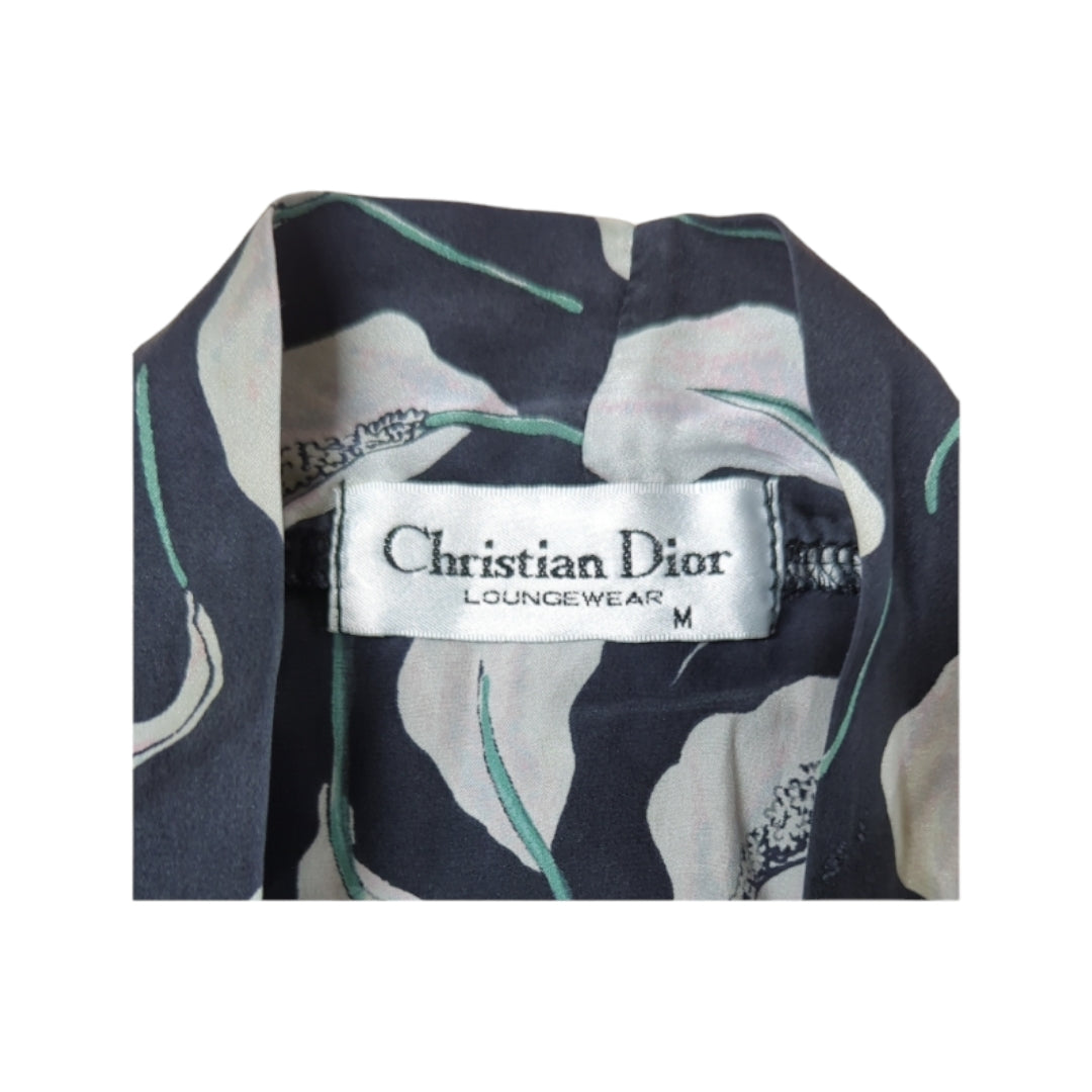 Christian Dior Loungewear Floral Short Robe