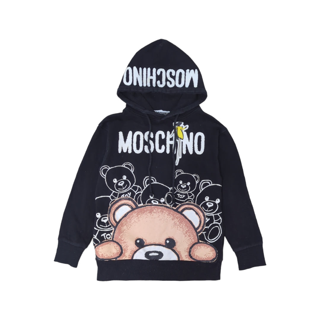 Moschino Bear Hoodie for Women in Black