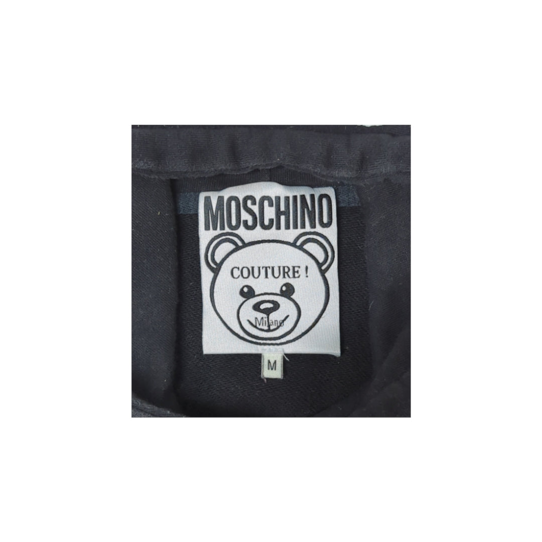 Moschino Bear Hoodie for Women in Black