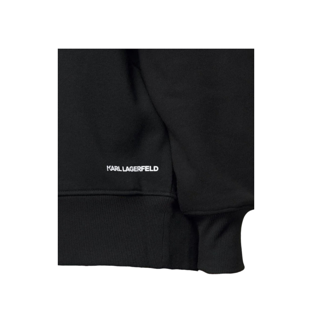 Karl Lagerfeld 21 Rue St-Guillaume Zip Oversized Hoodie