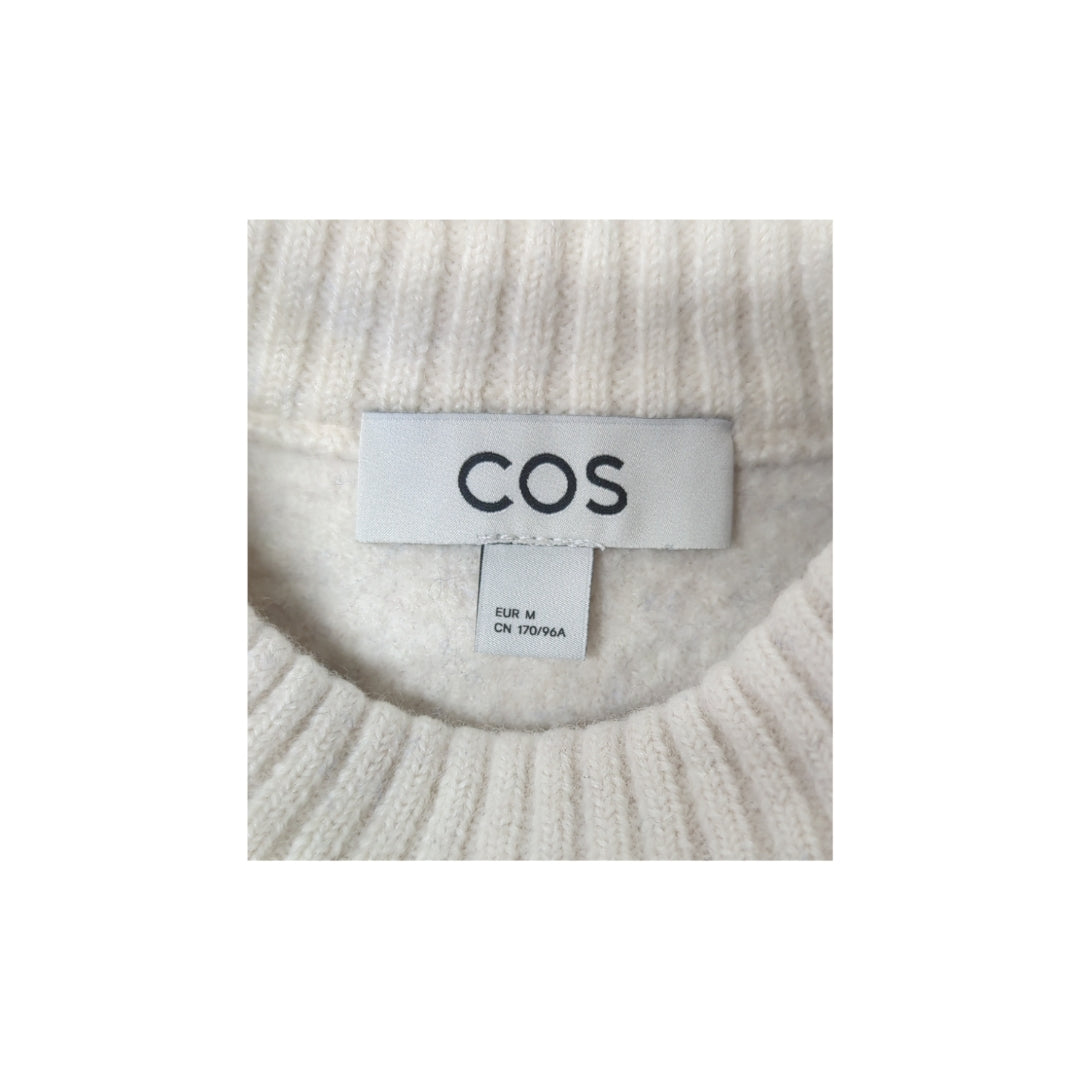 COS Oversized Intarsia Wool Jumper