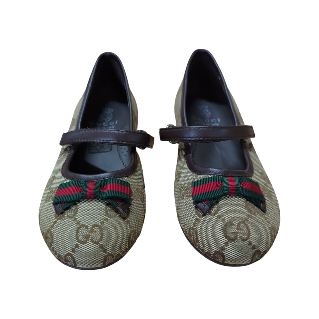 Branded GG Kids Cloth Ballet Flats