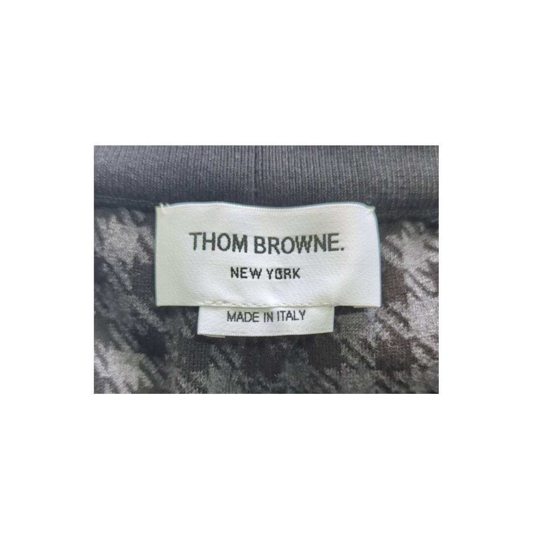 Thom Browne Check Jacquard 4-Bar Sweatpants