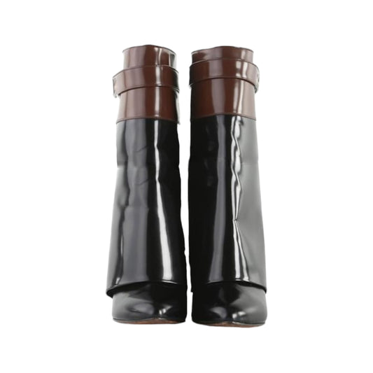 Givenchy Shark Lock Leather Boots