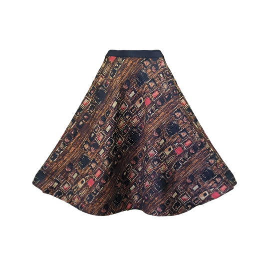 Scanlan Theodore Abstract Printed Skirt