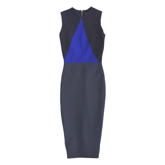 Branded- Black Colorblock Sheath Dress