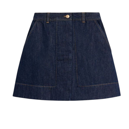 Scanlan Theodore Denim Skirt
