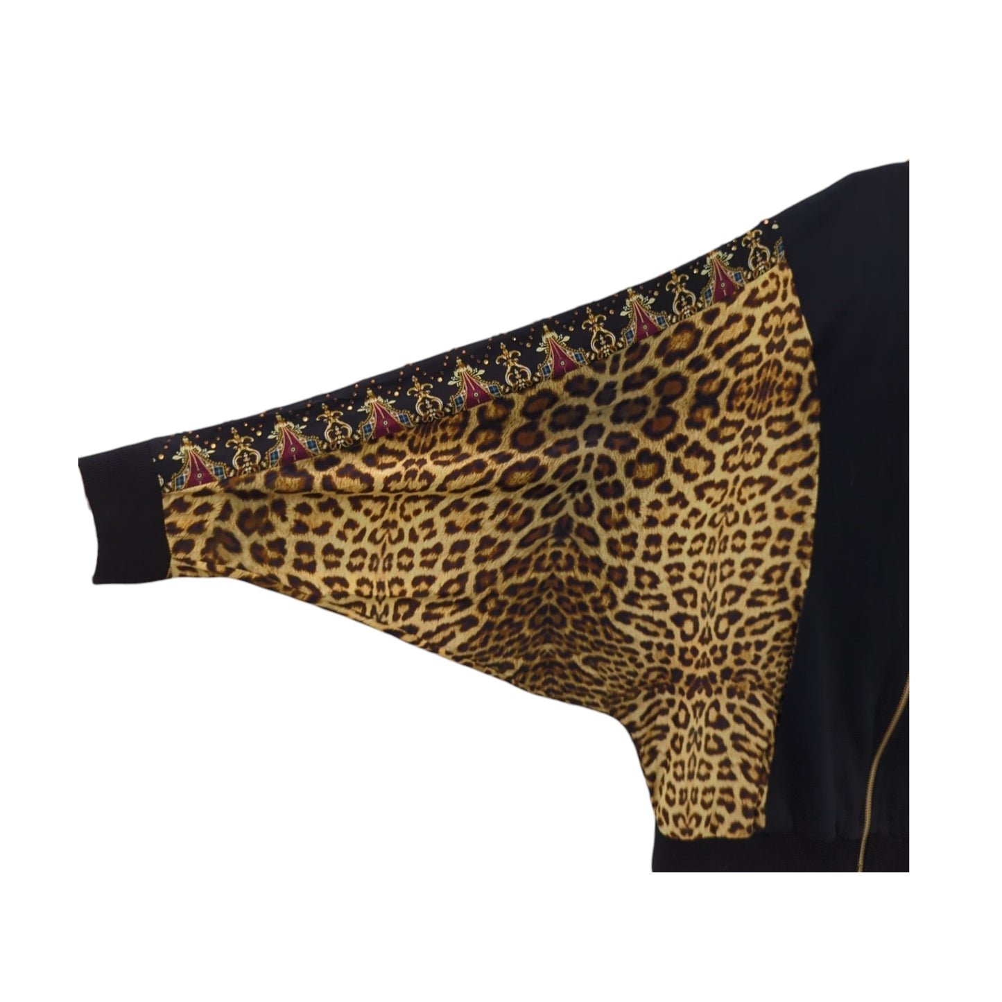 Camilla- Leopard Print Zip-Up Hoodie