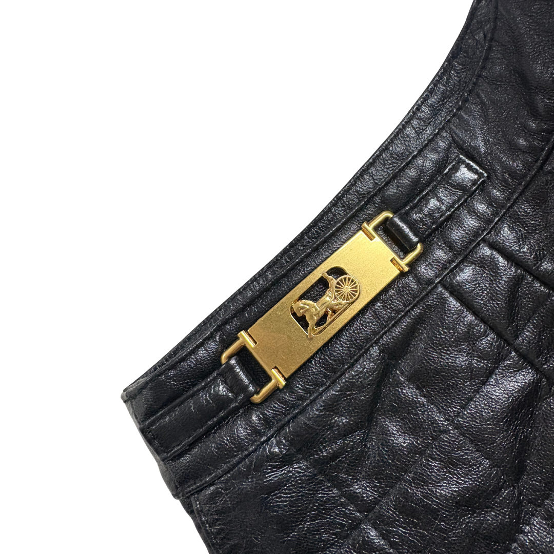 Branded - Black Miniskirt