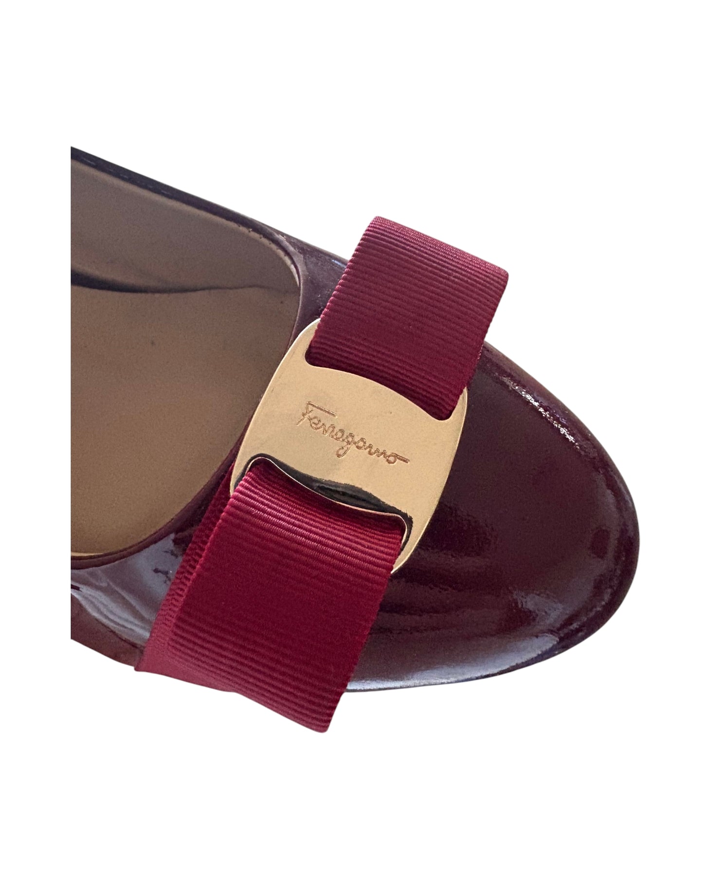 Branded- Purple Leather Stilettos