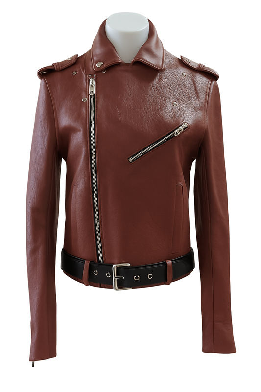 Maje- Leather jacket