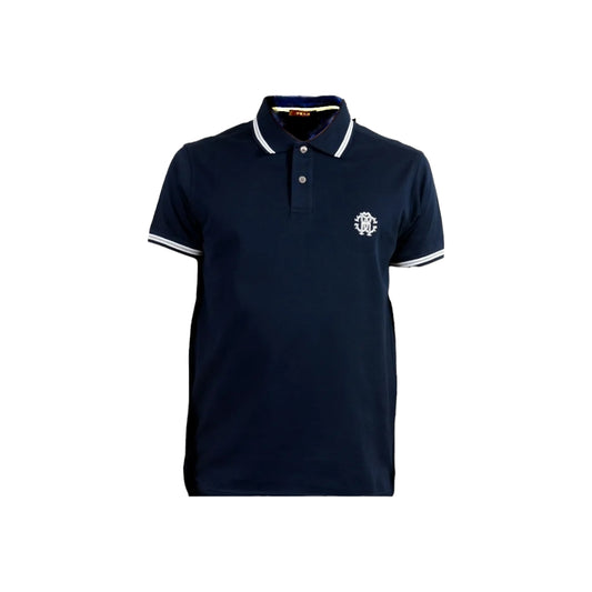 Branded RC Monogram Embroidered Polo Shirt